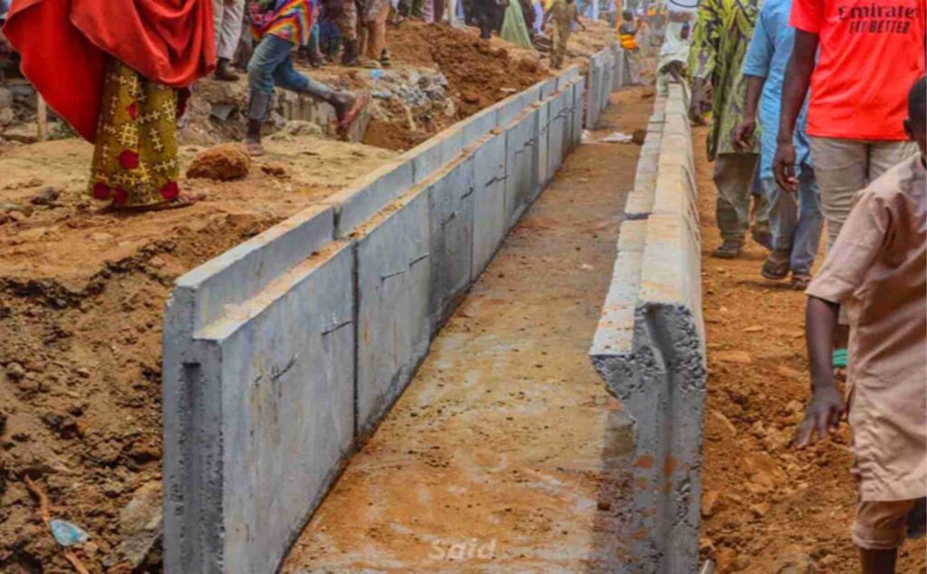 Culverts for good drainage system.