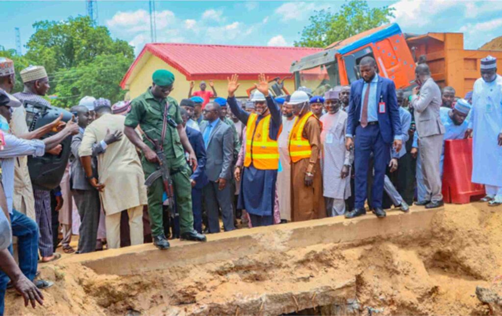 Zamfara State Governor, Dauda Lawal, embarked on an inspection of ongoing road construction under government's urban renewal project in Gusau, the state capital.