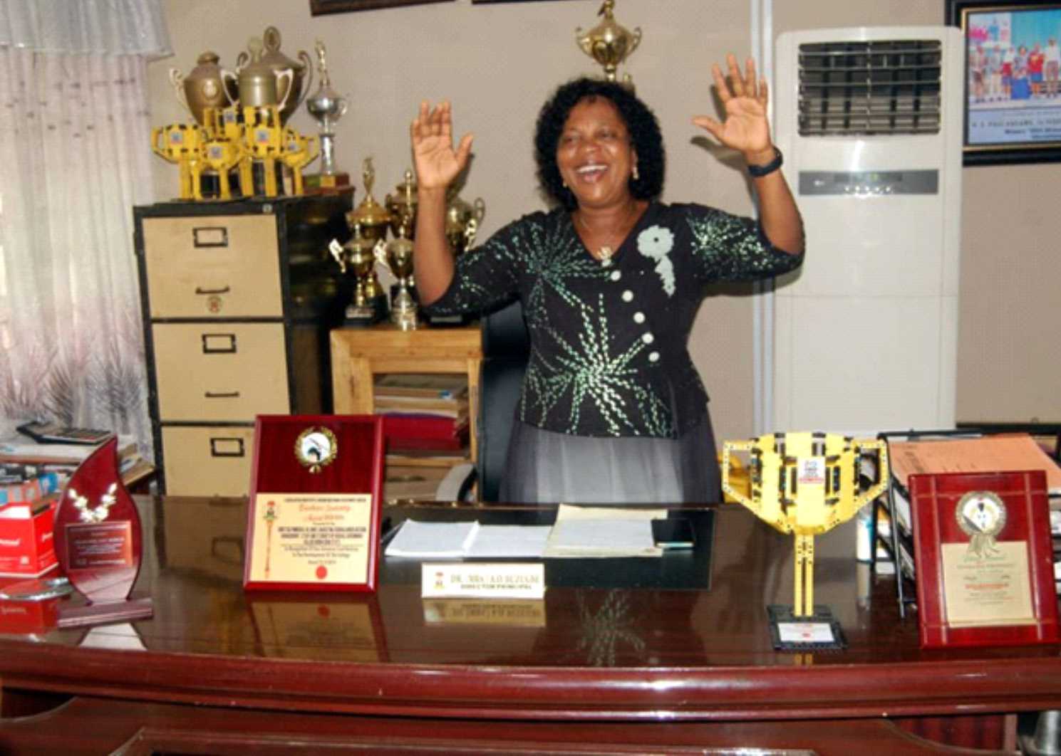 Dr. (Mrs.) Augustina O. Buzugbe, the Director/Principal of Federal Government College Ikirun